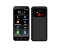 Teléfono Móvil Inteligente Android de 5.5 Pulgadas, 2500 mAh, MTK8765, Fácil de Usar, con Letras Grandes, GPS, WIFI, 4G, Doble Cámara, SOS