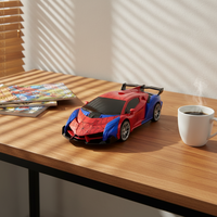 Coche Teledirigido Transformable 2.4 GHz Escala 1:18 Robot con Deformación de un Clic Rotación 360° Control por App Retorno Automático 1080p FHD