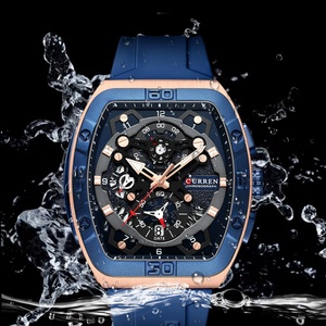 นาฬิกาควอตซ์ CURREN 8443 รุ่นใหม่สำหรับผู้ชาย นาฬิกาข้อมือทรง Tonneau ของแท้จาก Curren - Product Image 6