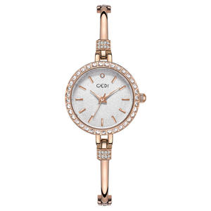 Creative Bracelet Watch for Women Diamond-Studded Petite <b>Wristwatch</b> High-End <b>Waterproof</b> Quartz Watch - Product Image 4
