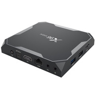 Amlogic S905X2 X96 MAX 4GB/64 GO Android 8.1 boîte de télévision intelligente avec 2/16 GO 4/32 GO 4K DÉCODEUR