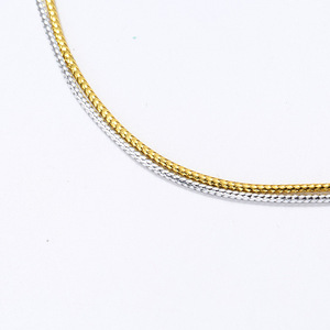 Fil métallique 8 brins de 1 mm |   Fil non élastique or et argent pour emballage cadeau, étiquettes et artisanat |   Fil rond avec paillettes - Product Image 4