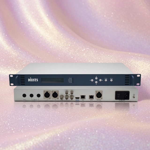 Single Channel H.265 HEVC IP to SDI Decoder Supports SRT/RTMP/HTTP/HLS Ideal for Point to Point Streaming
