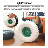 Filament d'imprimante 3D ESUN TPU-LW 1,75 mm, 0,75 kg/rouleau, impression FDM, tige en plastique moussé, faible densité, garantie de qualité, certificat