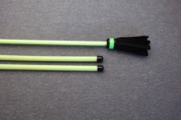 Bâton de jonglage professionnel Ultimate Glow Flower Devil Stick, accessoires de jonglage légers et durables en plastique et daim pour spectacles sur scène