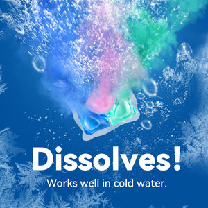 Atacado 3-em-1 Limpeza Profunda Descartável Vagens de Detergente para Lavanderia Longa Duração Doce Perfume Suavização Removedor de Mancha Longa Duração - Product Image 2