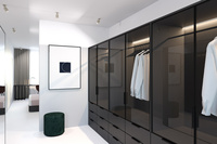 Armoires de chambre à coucher Prima, armoires pliantes bon marché, armoires de luxe en bois massif