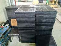 Panneaux de tamis modulaires en caoutchouc, mailles en polyuréthane, plaques de tamis pour la déshydratation des machines vibrantes minières