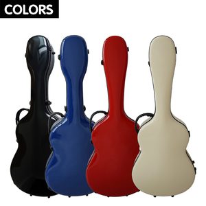 Çin Aiersi klasik ve akustik gitar için yüksek kaliteli mavi fiberglas gitar kılıfı - Product Image 5