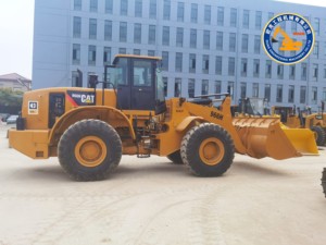 โปรโมชั่นใหญ่ รถตักล้อยาง Caterpillar 966H มือสอง ปี 2016 รับน้ำหนักได้ 15 ตัน ได้รับการรับรองมาตรฐาน CE ISO กำลังไฟ 70KW ปั๊มไฮดรอลิก Nabtesco สภาพดีมาก - Product Image 2