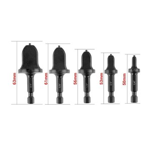 1/5pcs Air Conditioner Conditioning Tube Expander Swaging <b>Tool</b> Countersink Drill Bit Pipe <b>Flaring</b> Black Oxide Finish Drilling - Product Image 2