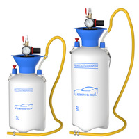 Strumento Manuale Pneumatico per Riempimento Olio Trasmissione Automatica OLIVER, Compatibile con Auto, Capacità 5L/8L