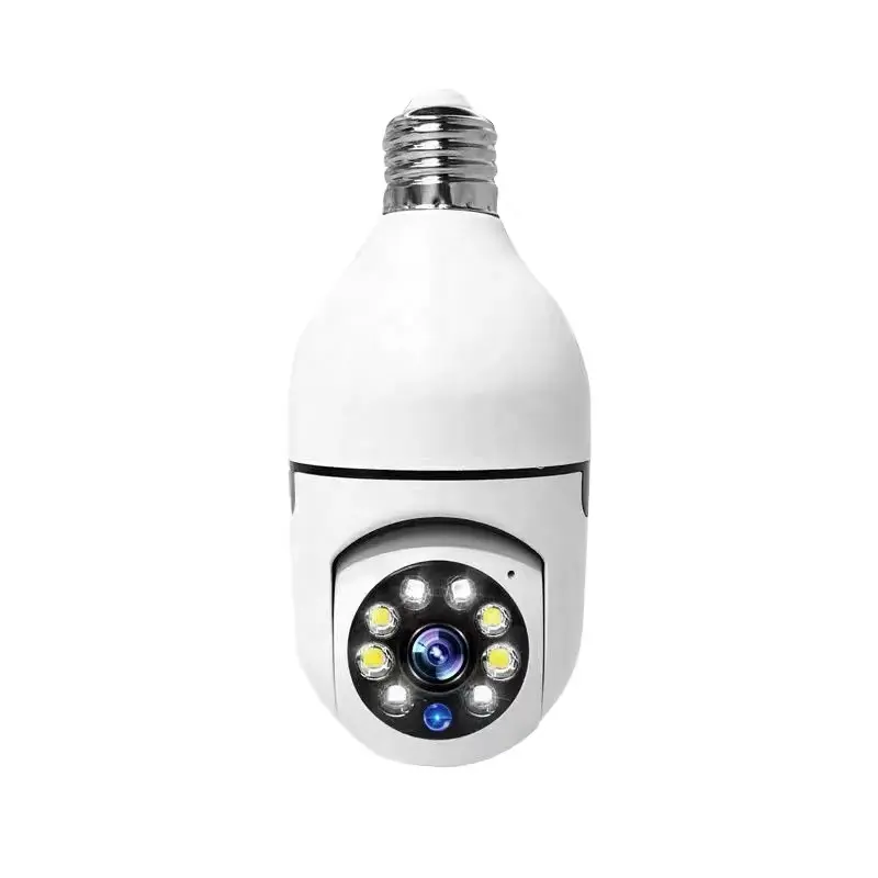 SWGJ V380-1Light bulb wireless camera 360 Night vision mobile phone remote WIFI Home indoor and outdoor HD camera Monitor