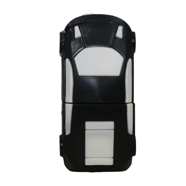 Car Shape USB Flash Drive 2.0 3.0 Black Pvc for Promotional Gift