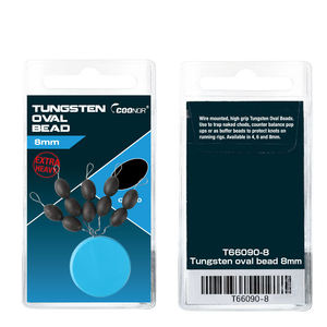 Accesorios de pesca de carpa europea, frijoles espaciales de tungsteno elípticos, Juego de pesca de carpa transfronteriza - Product Image 6