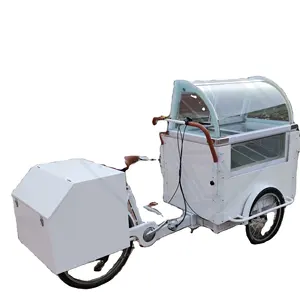 Vélo électrique fast ice ccream remorque food truck vélo vente de voitures à vendre