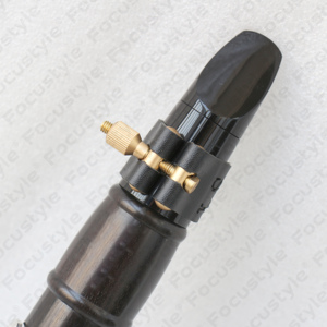 <span class=keywords><strong>Clarinete</strong></span> de Madera de Granadilla Eb de Alta Calidad con Llaves Plateadas, 18 Llaves y 6 Anillos, <span class=keywords><strong>Doble</strong></span> Boquilla - Product Image 2