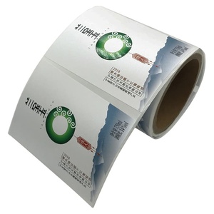 Tùy chỉnh dính giấy Nước hoa mỹ phẩm Whisky Trà <span class=keywords><strong>Vodka</strong></span> rượu sâm banh công nghiệp rõ ràng trong suốt nhãn Sticker - Product Image 3