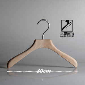 <span class=keywords><strong>Perchas</strong></span> de <span class=keywords><strong>Madera</strong></span> Ligeras de Tamaño Pequeño con Metal de Aluminio en Color <span class=keywords><strong>Madera</strong></span> Natural para Exhibición de Ropa Infantil - Product Image 1