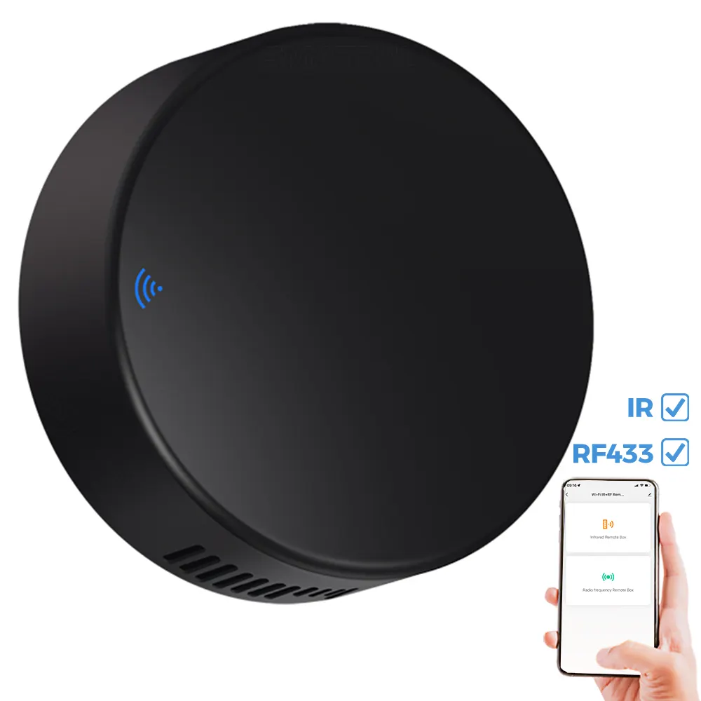 WiFi IR + RF433Mhz telecomando condizionatore TV tenda avvolgibile Tuya smart life