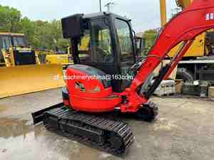 Mini-excavatrice Kubota U35 de 3,5 tonnes d'occasion, excavatrice Kubota U35-6 avec lame - Product Image 6