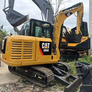 รถขุดขนาดเล็ก รุ่นปี 2018 Cat 306 305 320 330 340 มือสอง สำหรับรุ่น 306E ขนาด 6 ตัน ได้รับการรับรองมาตรฐาน EPA และ CE พร้อมมอเตอร์และชิ้นส่วนเกียร์ - Product Image 2
