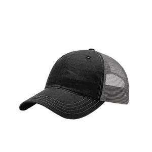 หมวกเบสบอลใช้ได้ทั้งชายและหญิงมีขอบโค้งด้านหน้า6แผงสีทึบพร้อมตาข่ายนิ่มปรับขนาดได้สำหรับกิจกรรมกลางแจ้ง - Product Image 1