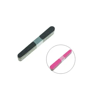 Small Size 9.5cm Cheap Colorful Emery Board Disposable Wooden Nail File