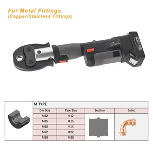 Herramienta de <span class=keywords><strong>prensa</strong></span> hidráulica automática PZ1930, mango Manual Multistrato, ajuste de <span class=keywords><strong>prensa</strong></span> de prensado, Material de acero inoxidable, tubería <span class=keywords><strong>multicapa</strong></span> - Product Image 4