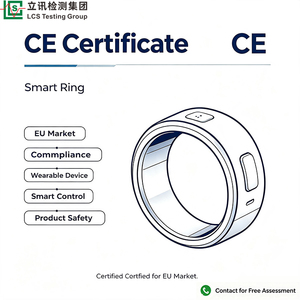Bague Intelligente LCS Certifiée CE pour le Suivi de Santé Portable avec Service de Test et de Certification Centralisé pour le Marché Européen CE-001 - Product Image 1