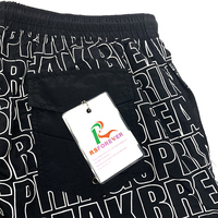 Service OEM – Short de bain homme à séchage rapide, taille élastique avec cordon de serrage et poches, logo personnalisé, vente en gros pour la plage et le surf