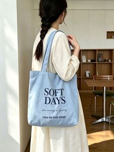 Sac de courses en coton biologique recyclable, sac de courses portable en toile de coton avec poignées - Product Image 2