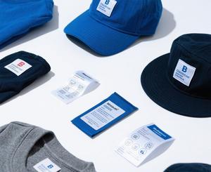 Custom Woven <strong>Label</strong> Clothing Fabric Neck <strong>Label</strong>, Hat <strong>Label</strong>, Brand <strong>Label</strong> Fashion Straight Cut Clothing <strong>Label</strong> - Product Image 2