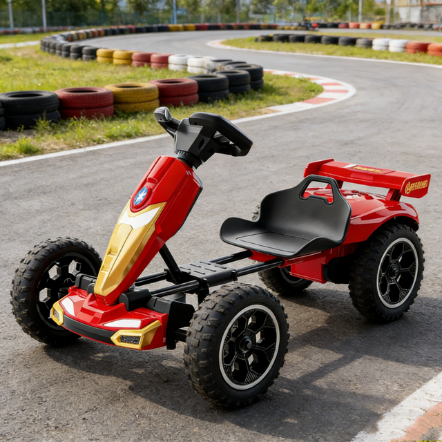 Foldable Children Electric Go Kart Outdoor Adventure Ride on Kart