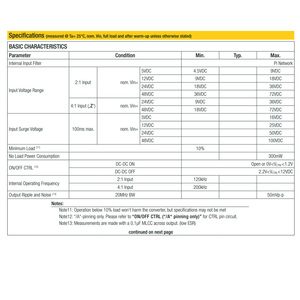 DC-DC presisi tinggi modul Buck-boost tegangan lebar Input riak rendah kebisingan terisolasi konverter daya diatur - Product Image 4