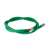 Manguera de Ducha Flexible y Duradera de Silicona Verde Anti-Torsión para Baño