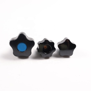 Perilla de plástico de baquelita de nailon M12 personalizada, perilla de sujeción de metal de siete lóbulos y 4 lóbulos - Product Image 3