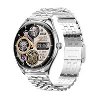 Nuevo diseño clásico ST55 reloj inteligente presión arterial control del ritmo cardíaco IP67 impermeable asistente de voz reloj inteligente personalizado