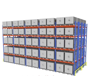 Secure Grounding <b>Battery</b> Enclosure Cabinet with <b>Cable</b> Management Professional Steel <b>Battery</b> Case - Product Image 1