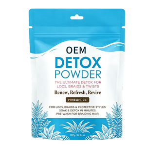 Poudre détox pour locs, tresses et twists, pré-lavage, parfum ananas, 907g - Product Image 1