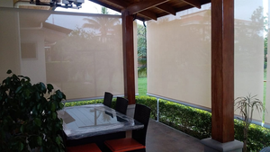 Persianas enrollables a prueba de viento de aluminio parasol exterior diseño moderno exterior - Product Image 4