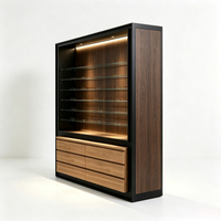 Meubles de présentation sur mesure pour lunettes, style moderne, pour magasins d'optique : Vitrines décoratives personnalisées pour lunettes