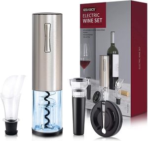 Sacacorchos Eléctrico <span class=keywords><strong>de</strong></span> Batería para Vino, Juego <span class=keywords><strong>de</strong></span> Sacacorchos Automático, Promocional para Bodegas, OEM y ODM - Product Image 3