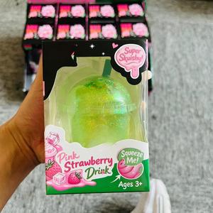 Juguete Antiestrés <span class=keywords><strong>Boba</strong></span> de Subida Lenta al por Mayor, Taza de Té con Leche, Juguete Sensorial con Forma de Bebida, Taza Mochi Squishy para Aliviar la Ansiedad - Product Image 2