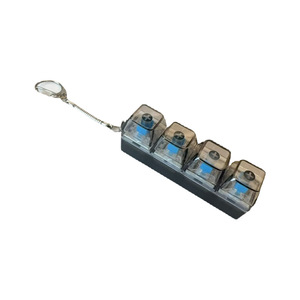 Căng thẳng cứu trợ PC 3 key & 4 Key cơ khí bàn phím chuyển đổi Tester căng thẳng cứu trợ Key Báo Chí Squishy Fidget Keychain đồ chơi sản phẩm - Product Image 5