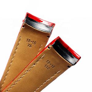 Bracelet de montre de luxe en <span class=keywords><strong>cuir</strong></span> véritable 18mm motif crocodile brillant épilation à la cire pour bracelet <span class=keywords><strong>Tissot</strong></span> PRX T035 - Product Image 2