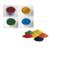 Pigment inbiologique à base de ciment, poudre colorée, oxyde de fer rouge jaune, 10 ml