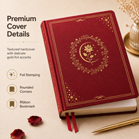 Carnet A5 personnalisé en PU avec couverture rigide, motif céleste, dorure à chaud, pages à points, marque-page en ruban – Idéal pour le travail, les études et le journalisation quotidien JINGDA