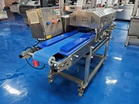 Nouvelle trancheuse à viande fraîche automatique sur pied, équipement de découpe de viande en acier inoxydable robuste, faible entretien, haute capacité