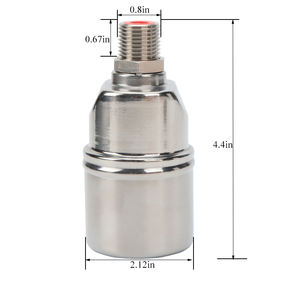 Katup Pengatur Ketinggian Air Laris Manis 1/<span class=keywords><strong>2</strong></span> <span class=keywords><strong>3</strong></span>/4 1 Inci Regulator Ketinggian Air Nylon untuk Tangki Air - Product Image 2